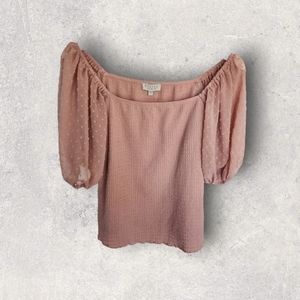 Status By Chenault Pink Top